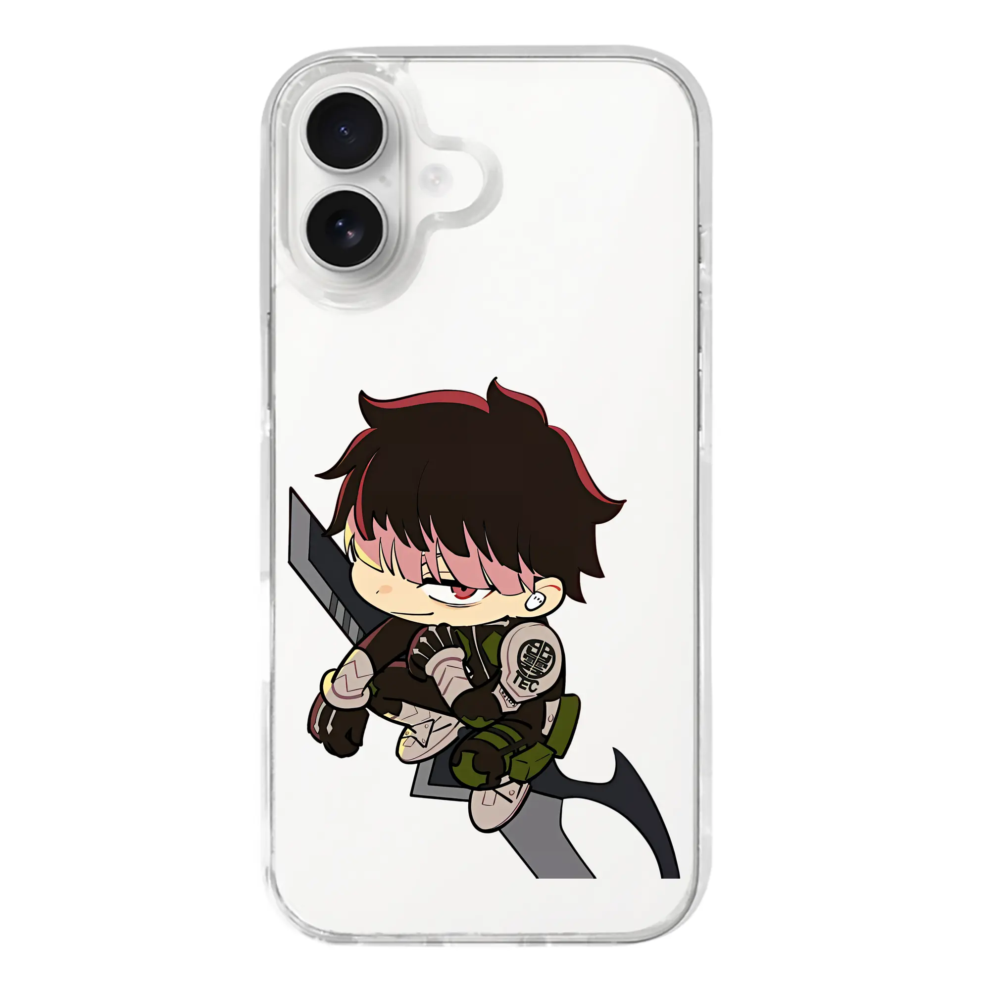 怪獣8号 グッズ,鳴海弦 - iPhone 17シリーズ 透明スマホケース – 薄型・耐衝撃・精密フィット保護カバー